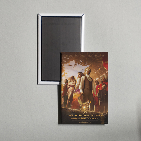 The Hunger Games The Ballad of Songbirds & Snakes Mini Movie Fridge Magnet