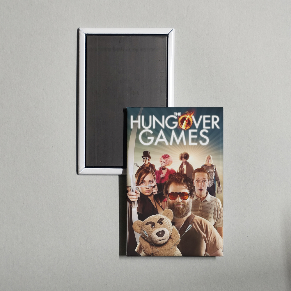 The Hungover Games Mini Movie Fridge Magnet