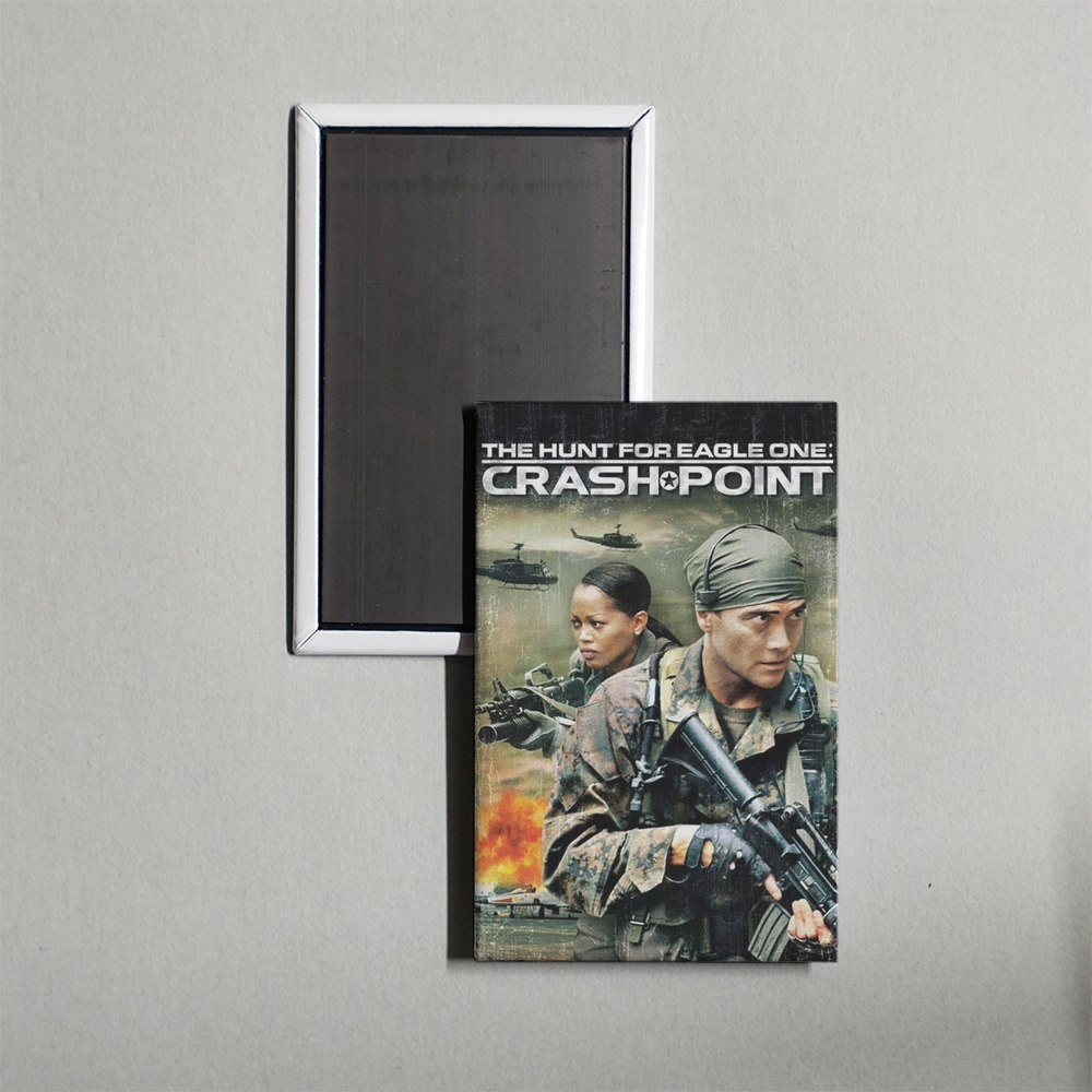The Hunt for Eagle One Crash Point Mini Movie Fridge Magnet