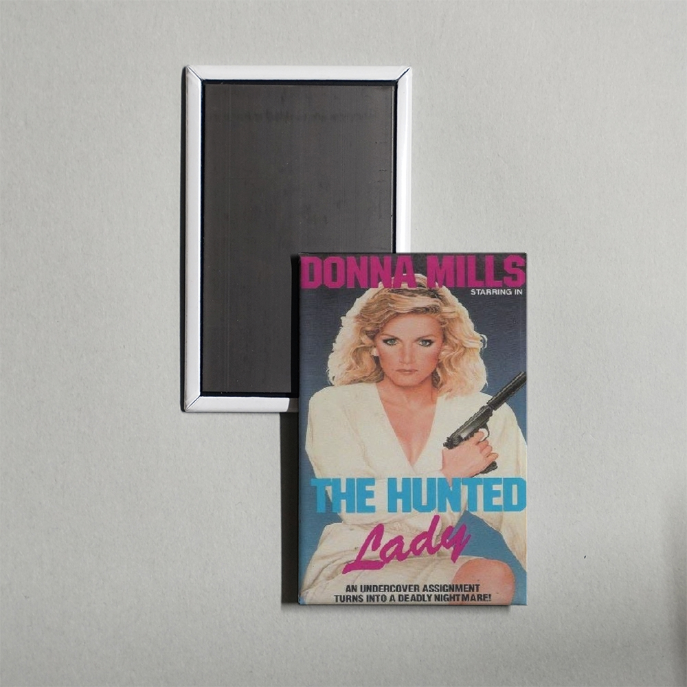 The Hunted Lady Mini Movie Fridge Magnet