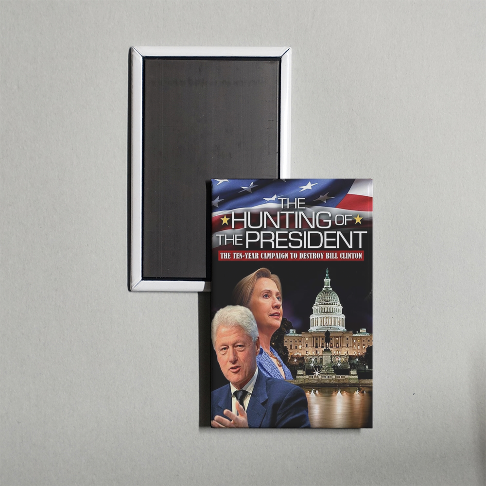 The Hunting of the President Mini Movie Fridge Magnet