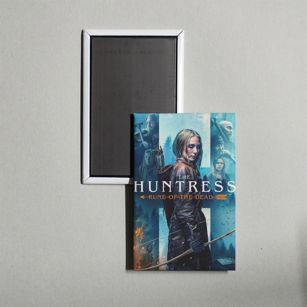 The Huntress Rune of the Dead Mini Movie Fridge Magnet