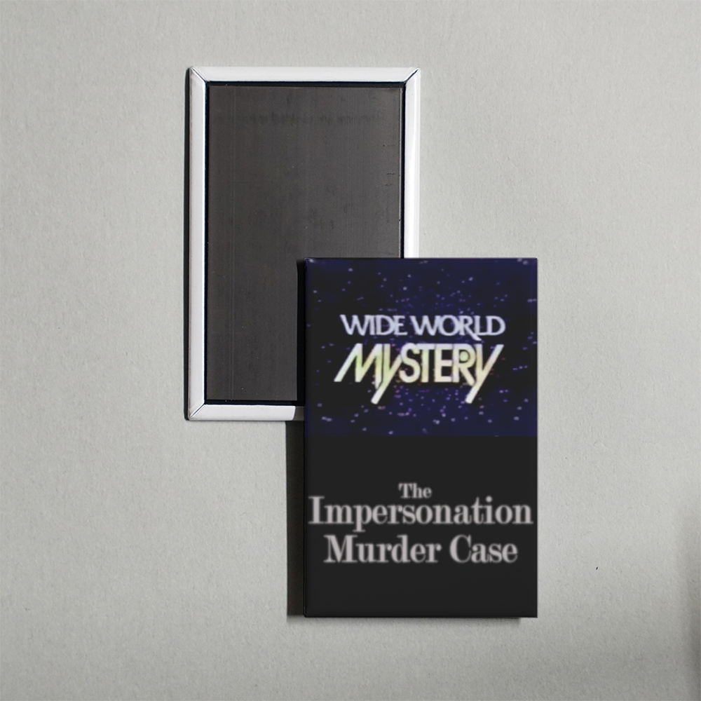 The Impersonation Murder Case Mini Movie Fridge Magnet