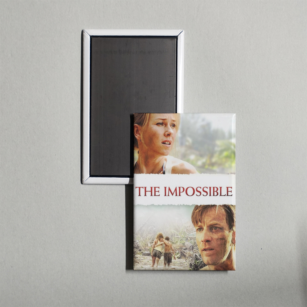 The Impossible Mini Movie Fridge Magnet