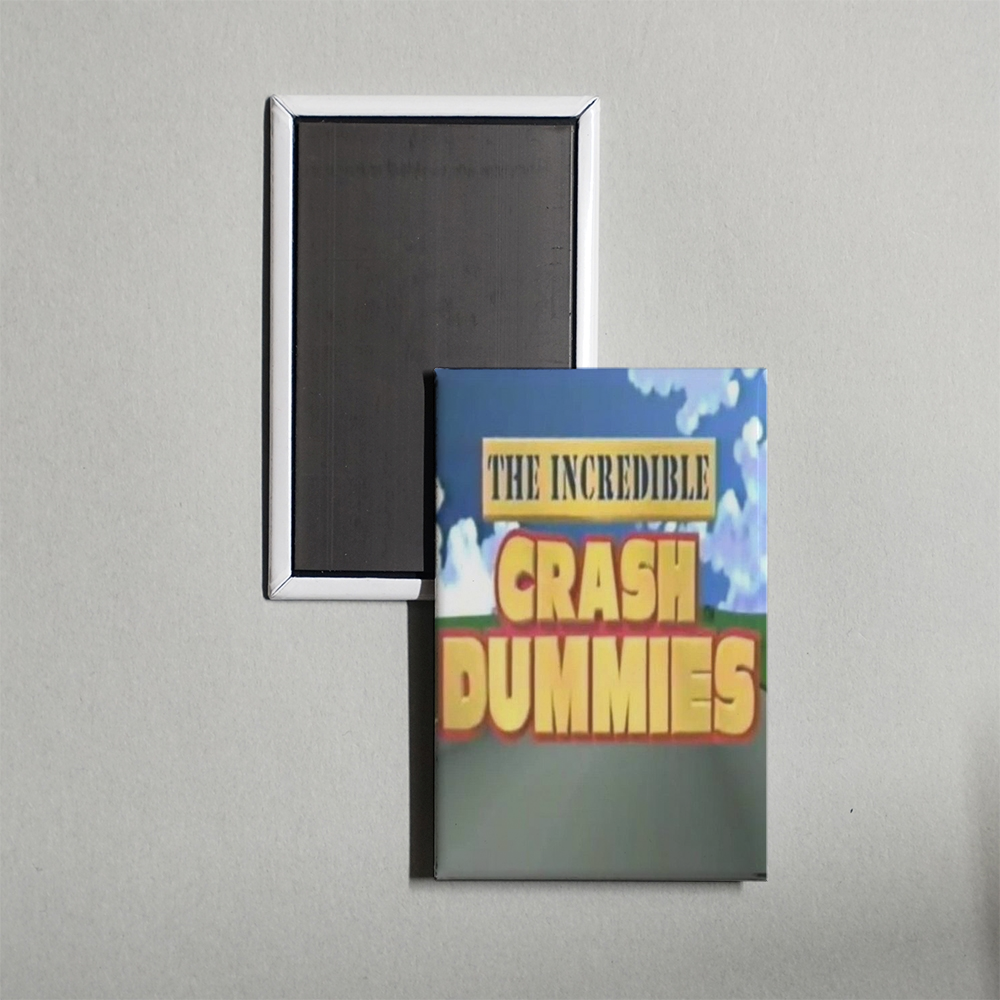 The Incredible Crash Dummies Mini Movie Fridge Magnet