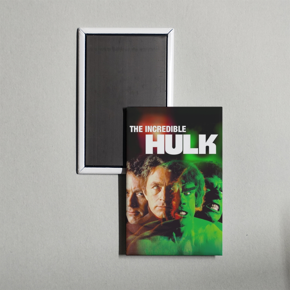 The Incredible Hulk TV Show Fridge Magnet