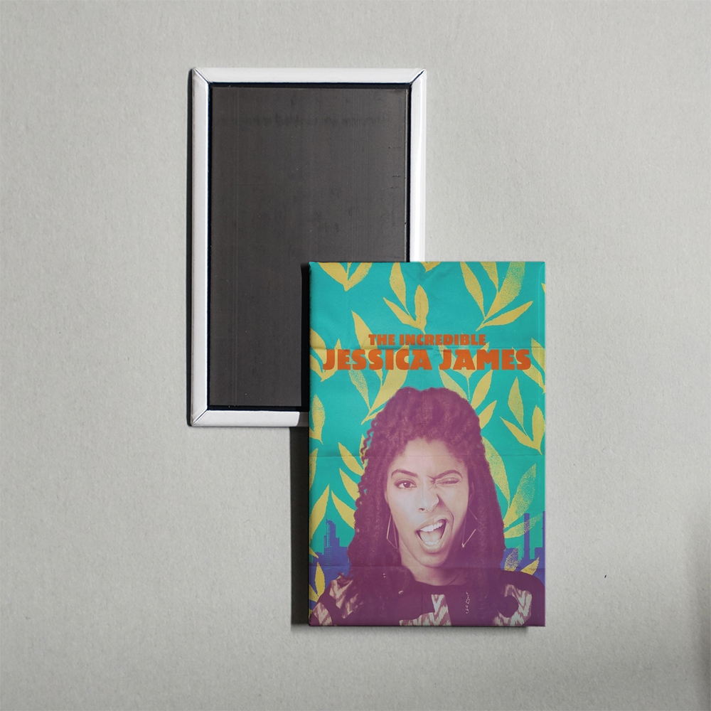 The Incredible Jessica James Mini Movie Fridge Magnet
