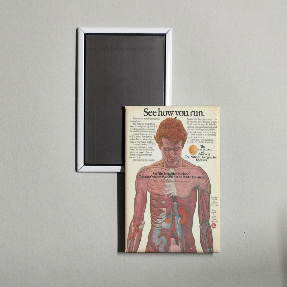 The Incredible Machine Mini Movie Fridge Magnet