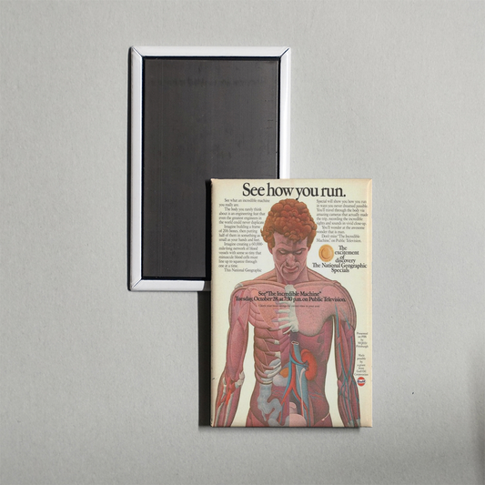 The Incredible Machine Mini Movie Fridge Magnet