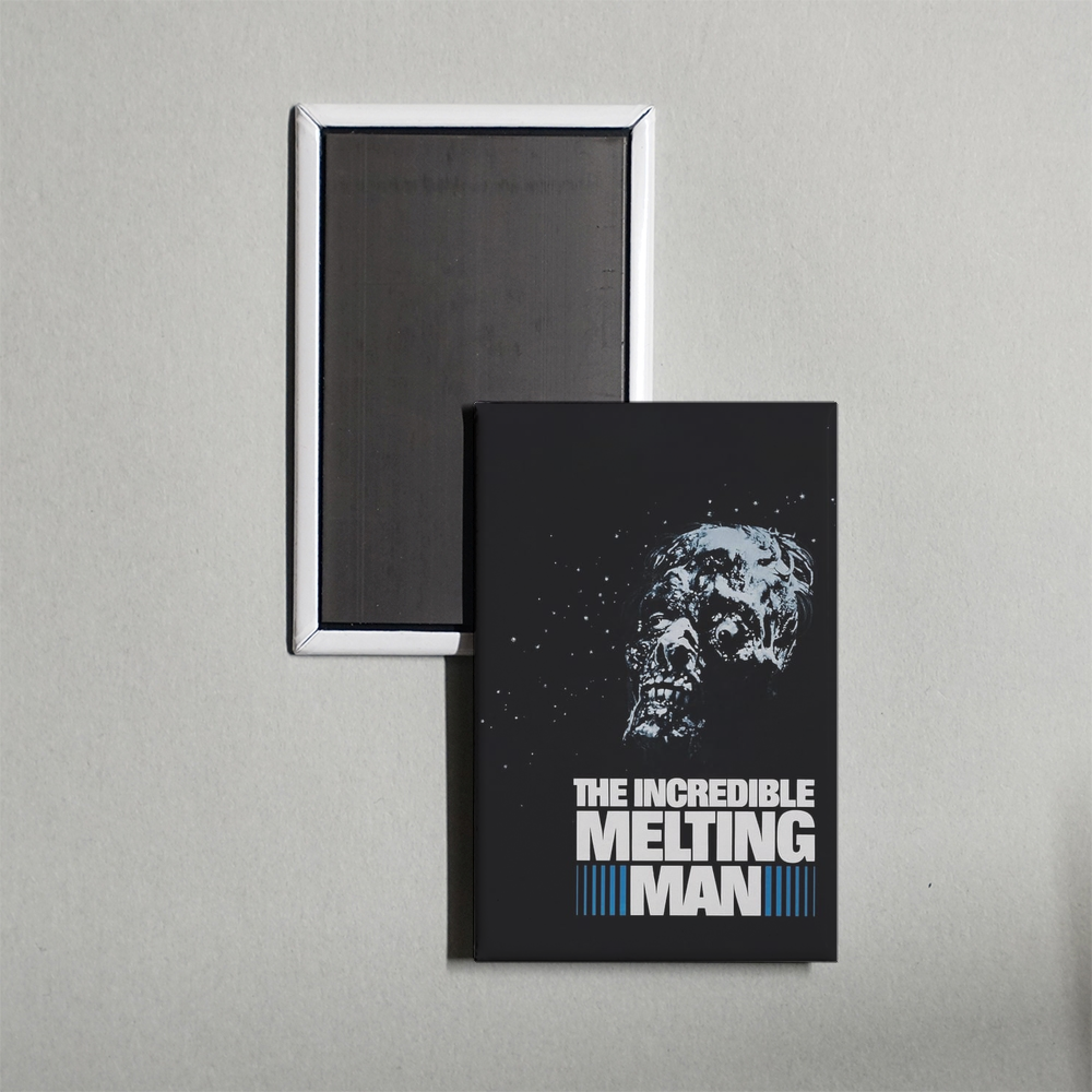 The Incredible Melting Man Mini Movie Fridge Magnet