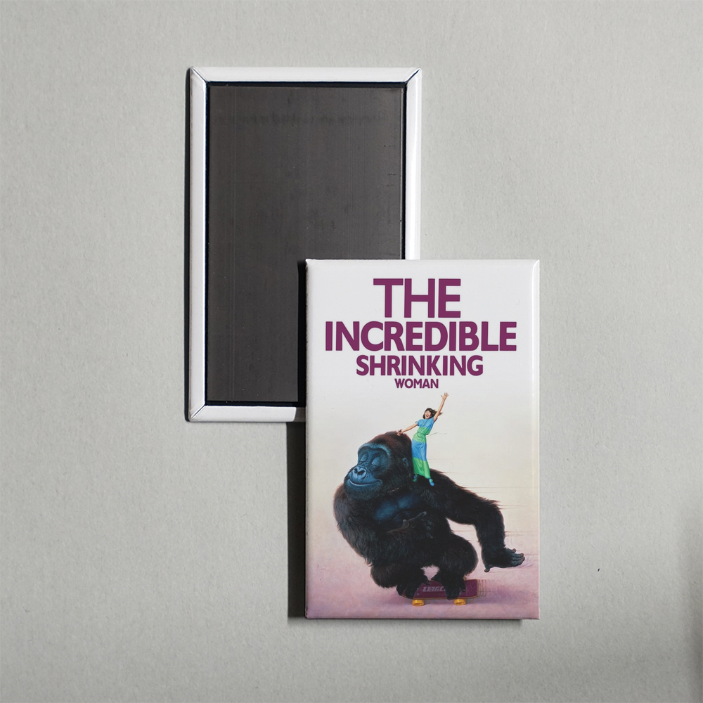 The Incredible Shrinking Woman Mini Movie Fridge Magnet