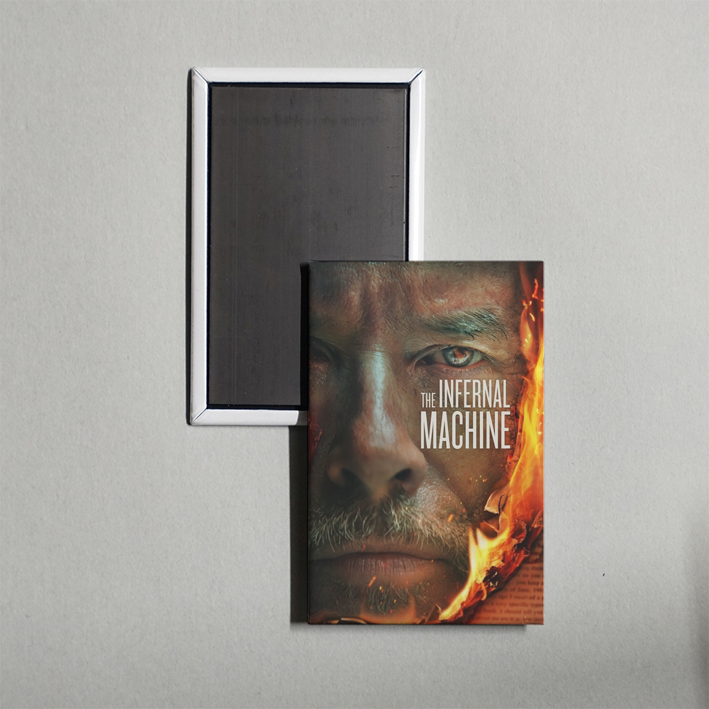 The Infernal Machine Mini Movie Fridge Magnet