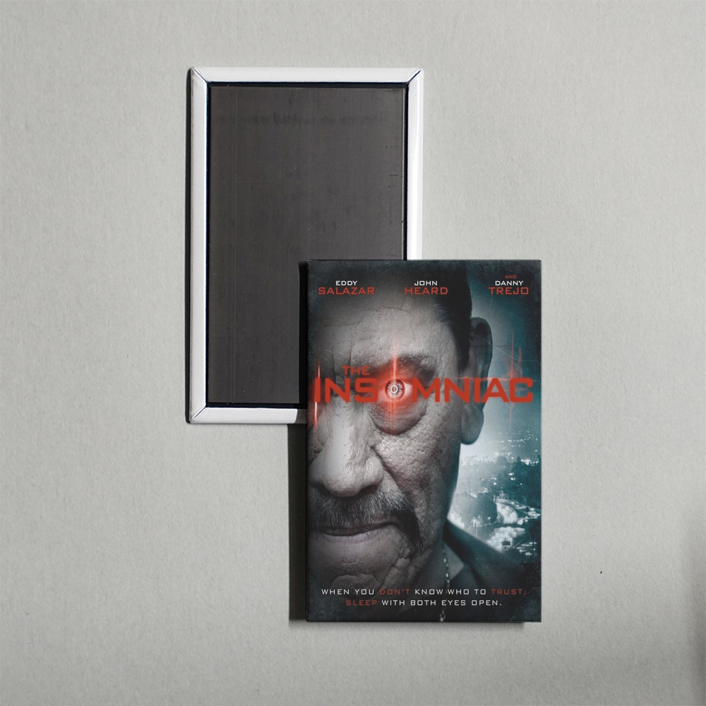 The Insomniac Mini Movie Fridge Magnet