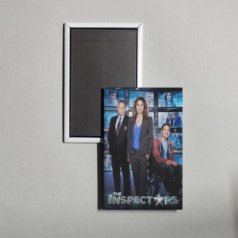 The Inspectors TV Show Fridge Magnet
