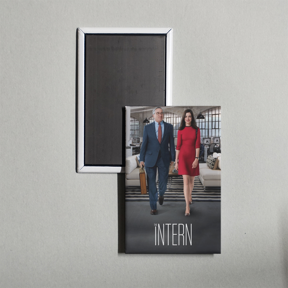 The Intern Mini Movie Fridge Magnet