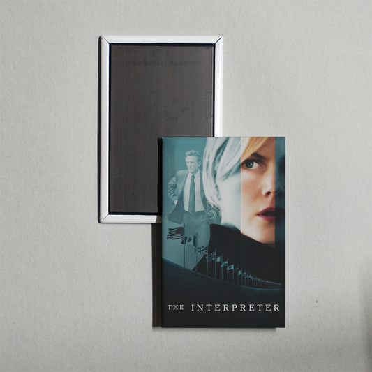 The Interpreter Mini Movie Fridge Magnet