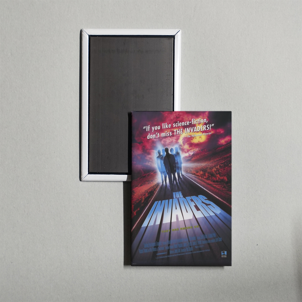 The Invaders TV Show Fridge Magnet