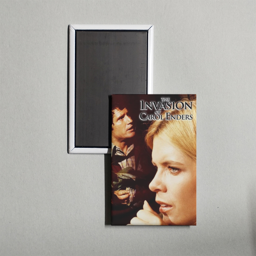The Invasion of Carol Enders Mini Movie Fridge Magnet