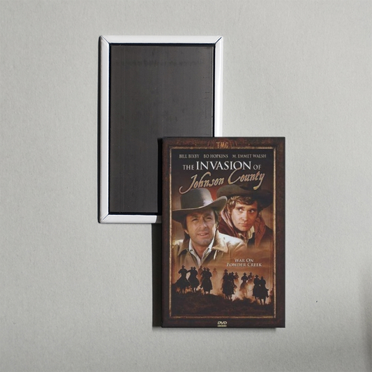 The Invasion of Johnson County Mini Movie Fridge Magnet
