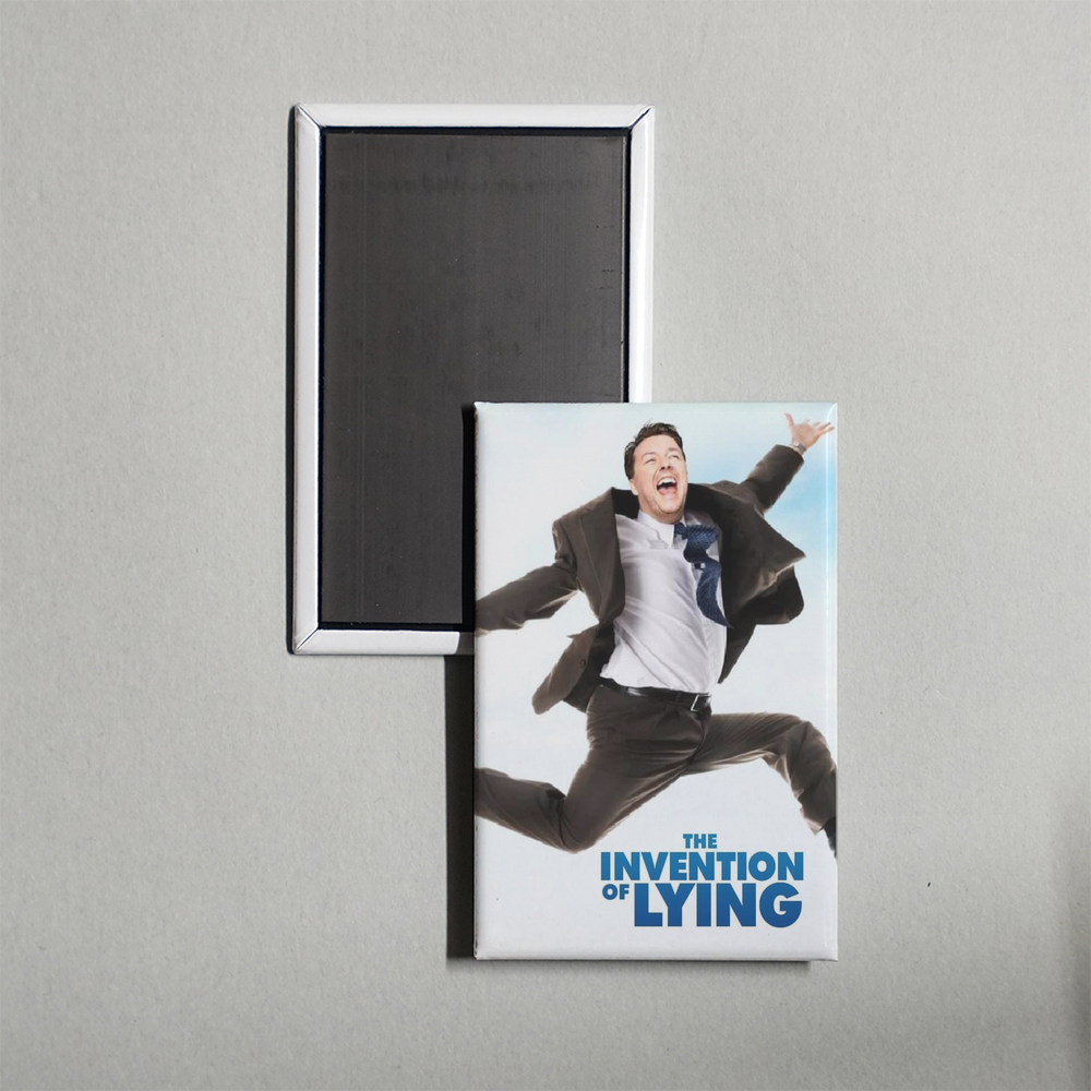 The Invention of Lying Mini Movie Fridge Magnet