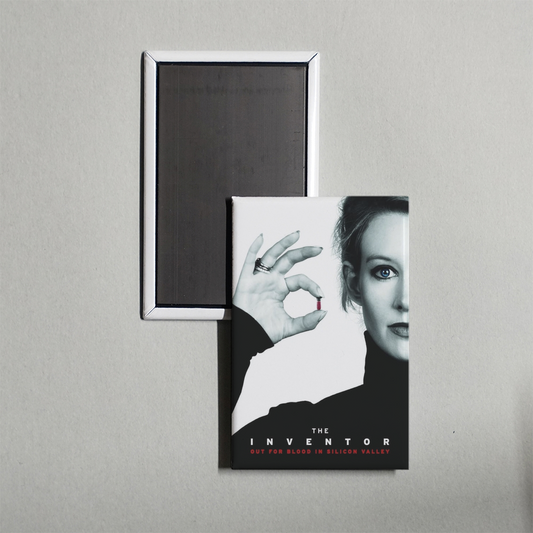 The Inventor Out for Blood in Silicon Valley Mini Movie Fridge Magnet
