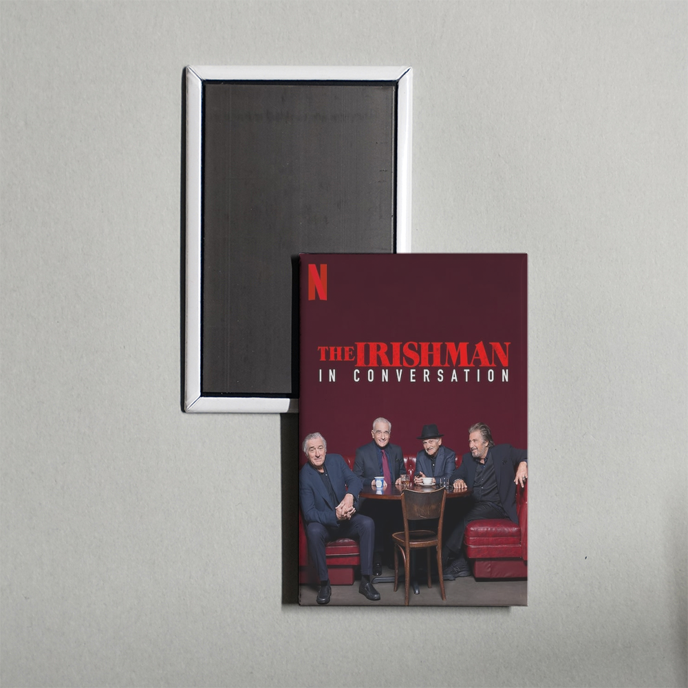 The Irishman In Conversation Mini Movie Fridge Magnet