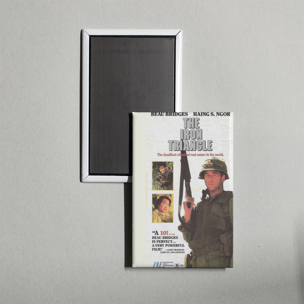 The Iron Triangle Mini Movie Fridge Magnet