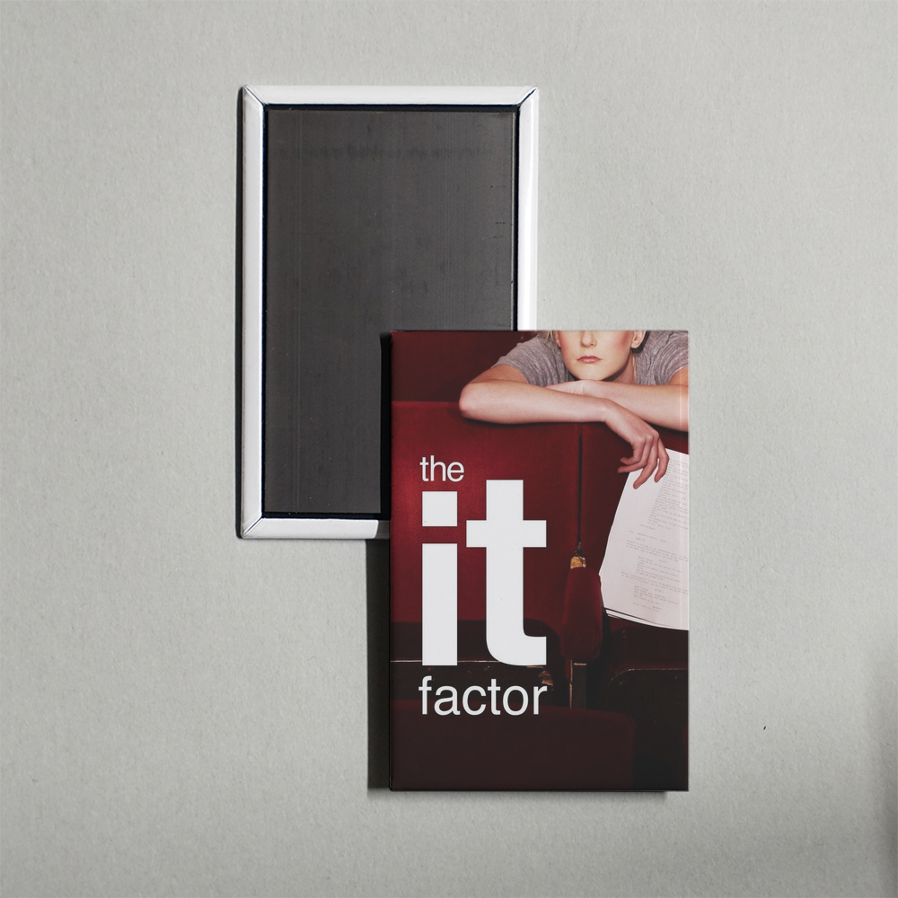 The It Factor TV Show Fridge Magnet