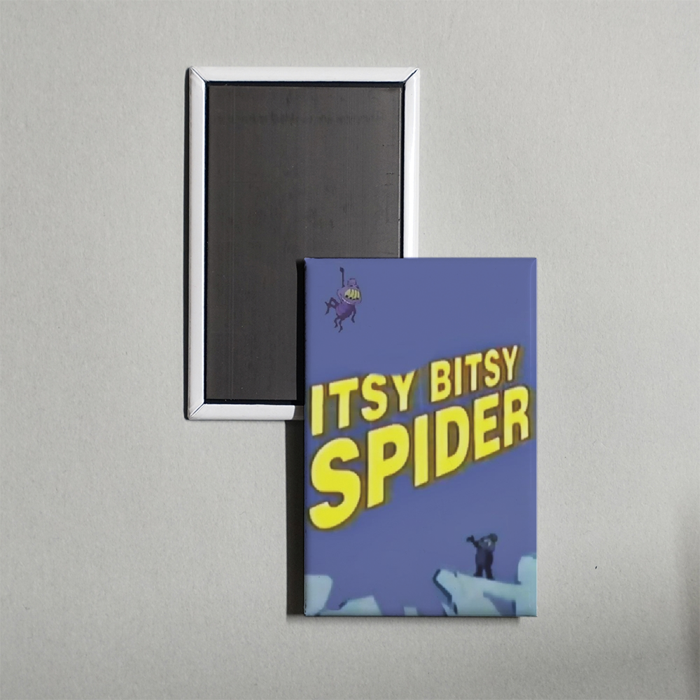 The Itsy Bitsy Spider Mini Movie Fridge Magnet