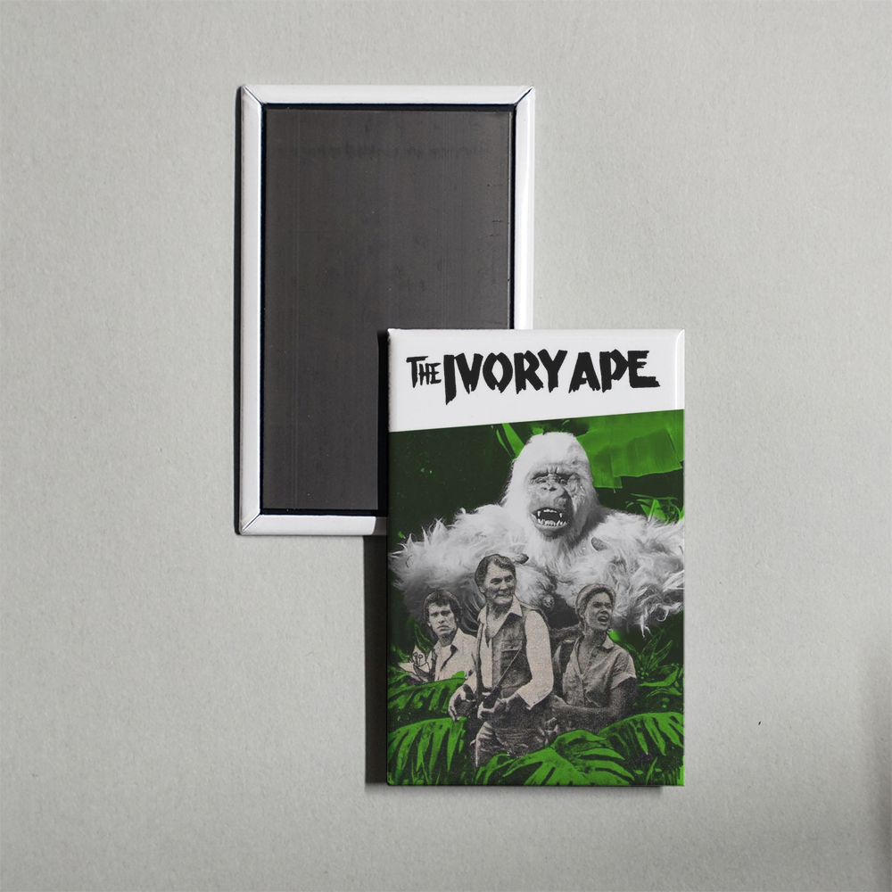 The Ivory Ape Mini Movie Fridge Magnet
