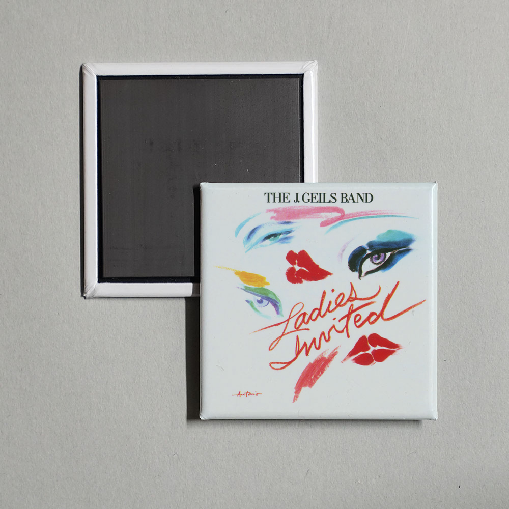 The J. Geils Band - Ladies Invited Album Cover Fridge Magnet