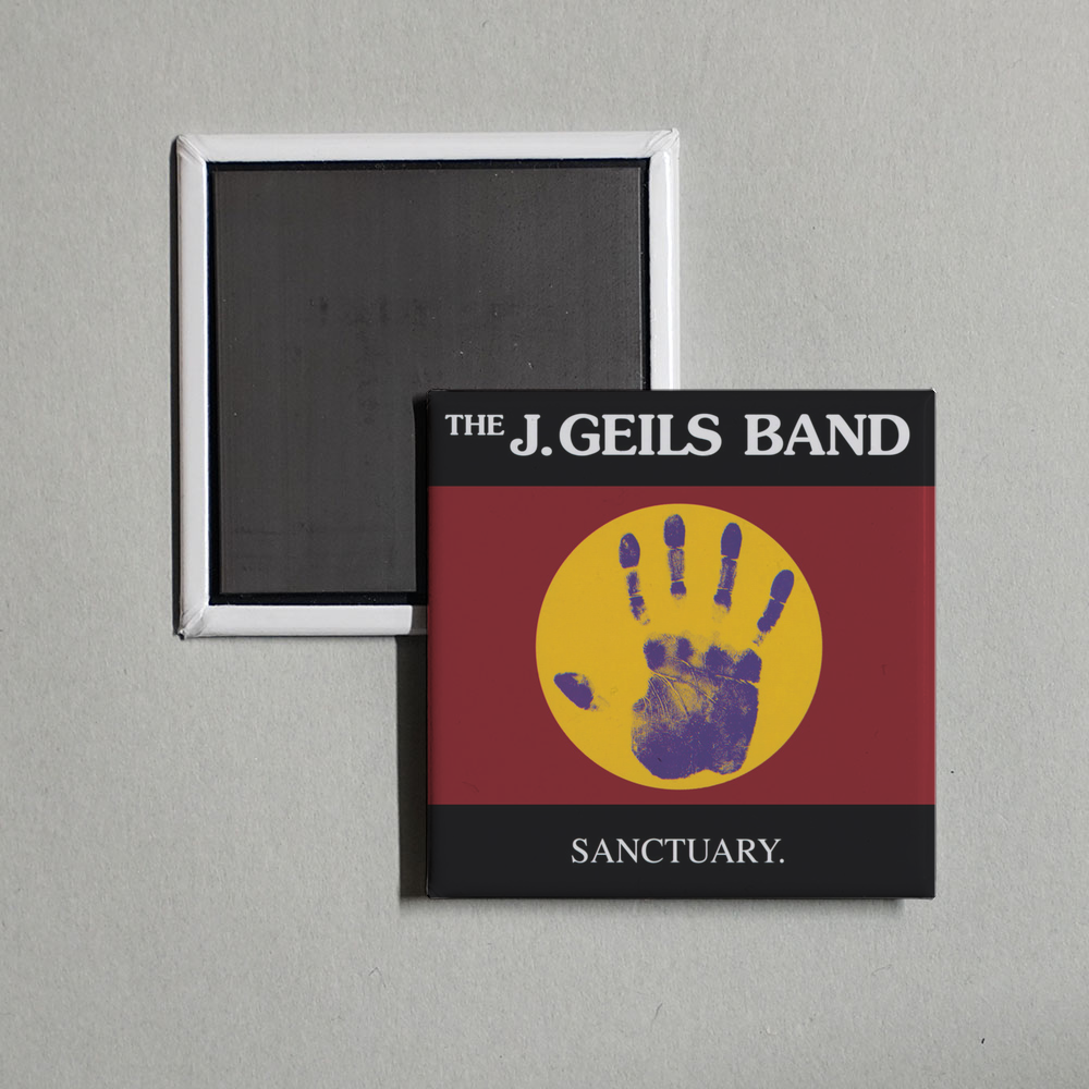 The J. Geils Band - Sanctuary. Album Cover Fridge Magnet