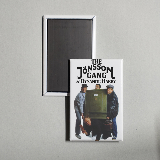 The JÃ¶nsson Gang & Dynamite Harry Mini Movie Fridge Magnet