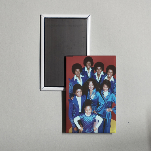 The Jacksons TV Show Fridge Magnet