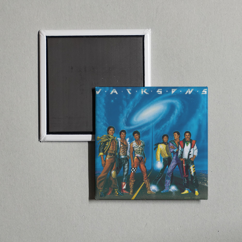 The Jacksons - Victory Album Cover Fridge Magnet
