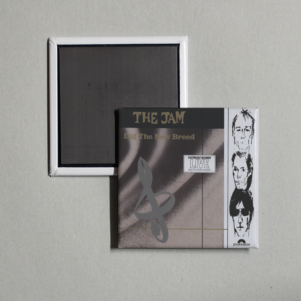 The Jam - Dig The New Breed Album Cover Fridge Magnet