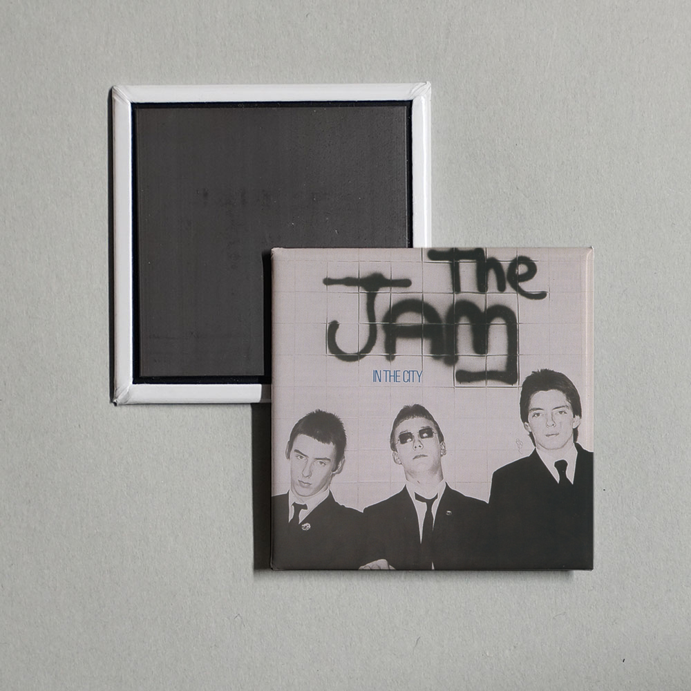 The Jam - In The City Album Cover Fridge Magnet