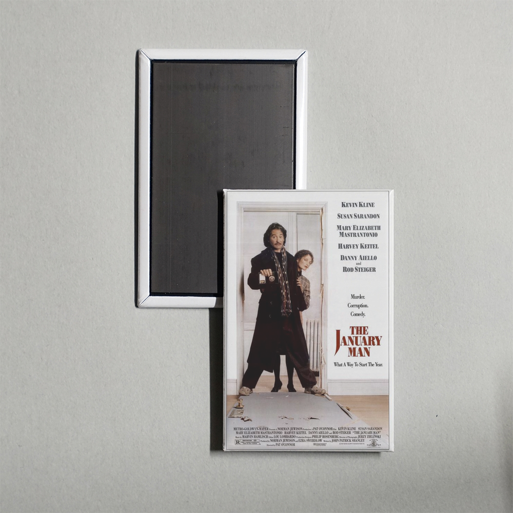The January Man Mini Movie Fridge Magnet