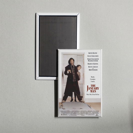 The January Man Mini Movie Fridge Magnet