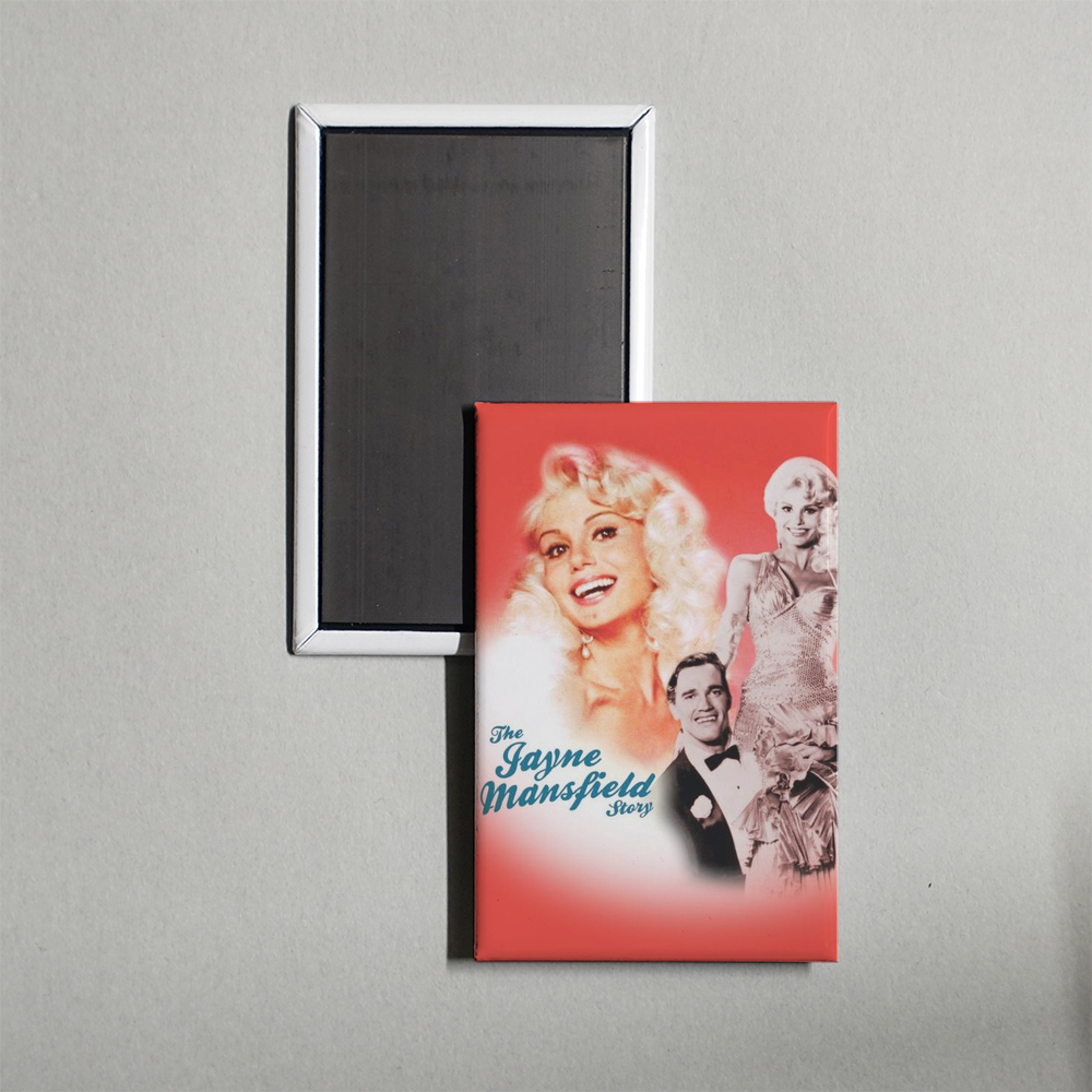 The Jayne Mansfield Story Mini Movie Fridge Magnet