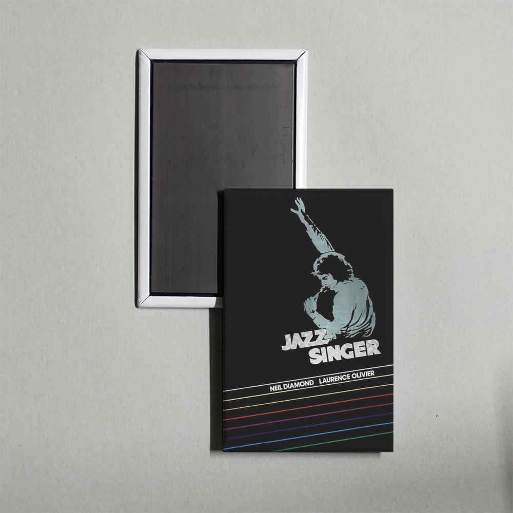 The Jazz Singer Mini Movie Fridge Magnet