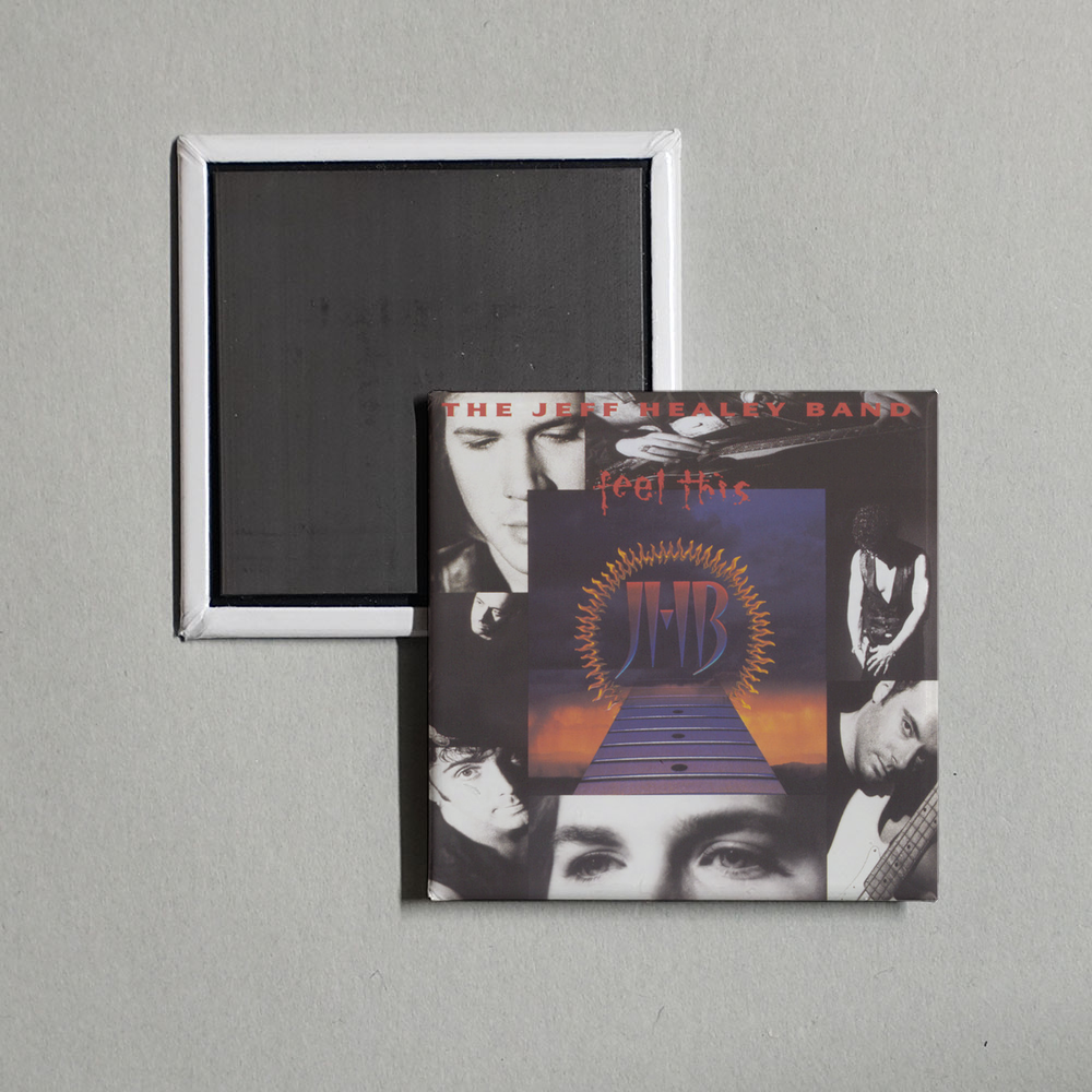 The Jeff Healey Band - Feel This Album Cover Fridge Magnet
