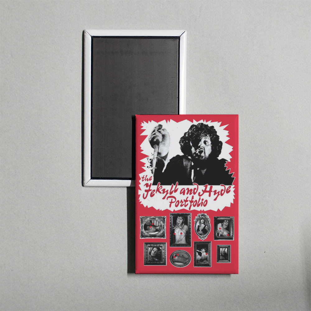 The Jekyll and Hyde Portfolio Mini Movie Fridge Magnet