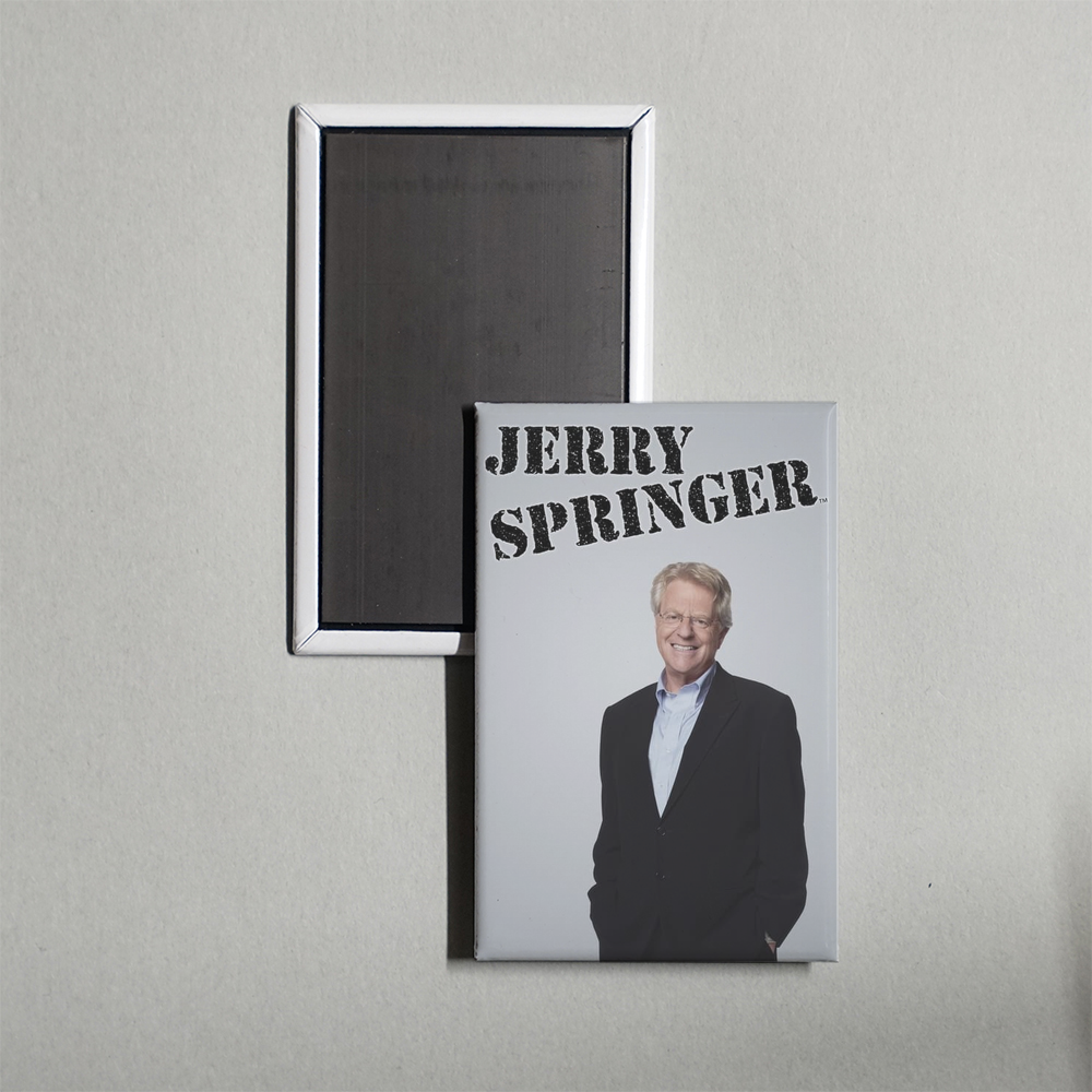The Jerry Springer Show TV Show Fridge Magnet