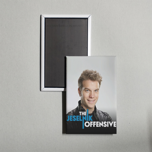 The Jeselnik Offensive TV Show Fridge Magnet