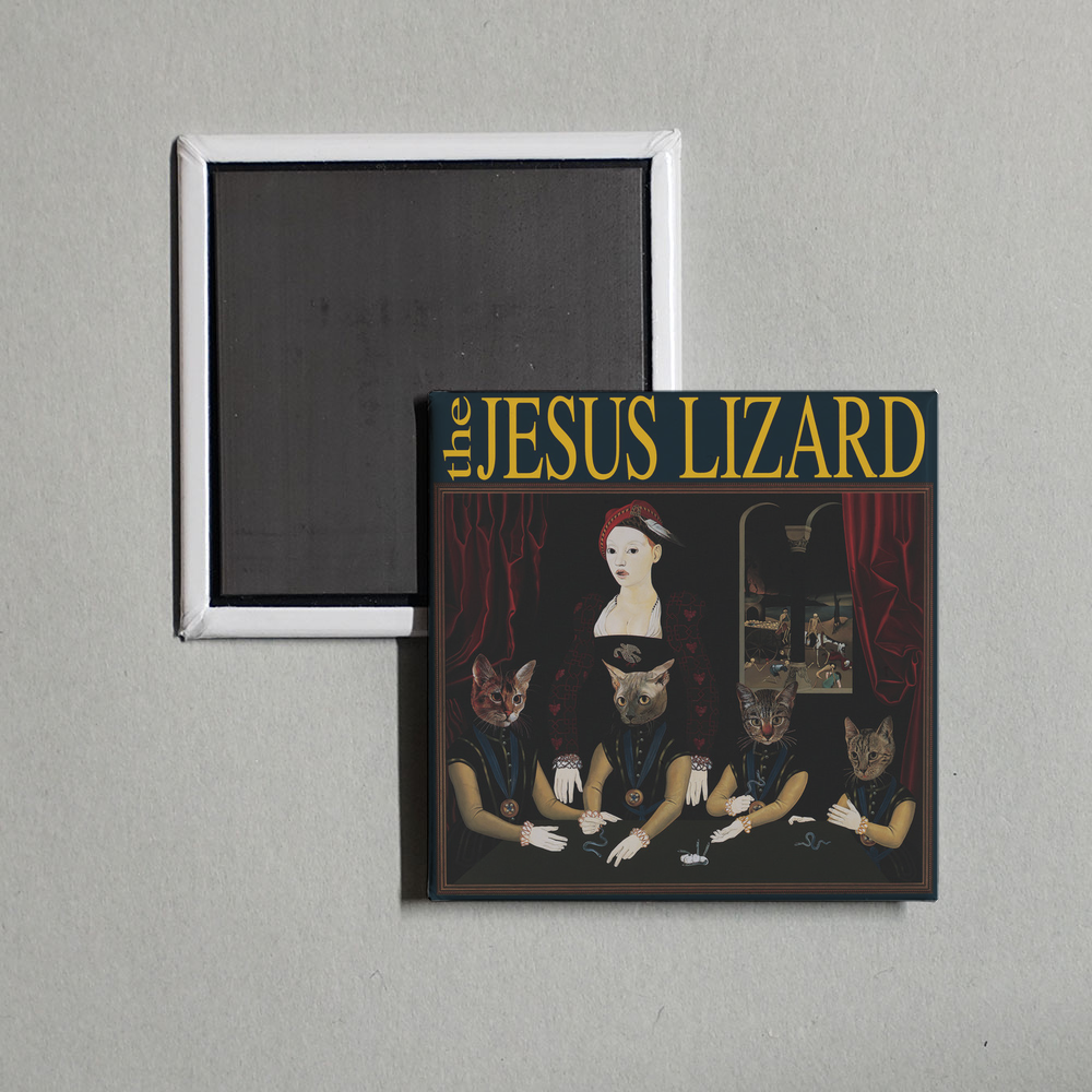 The Jesus Lizard - Liar Album Cover Fridge Magnet