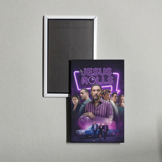 The Jesus Rolls Mini Movie Fridge Magnet