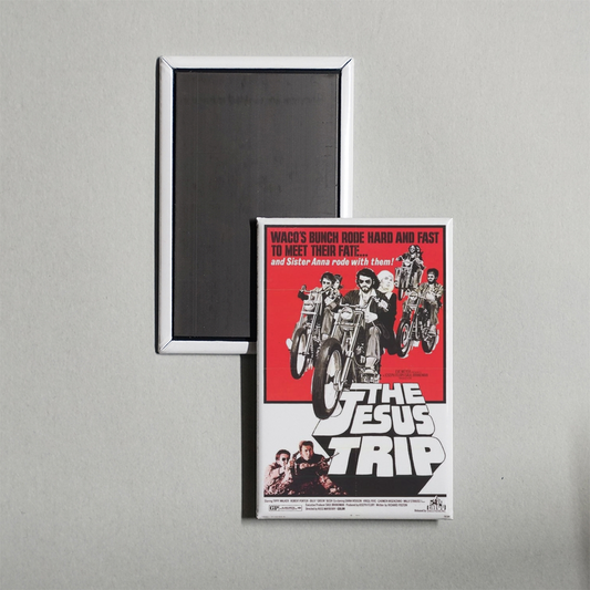 The Jesus Trip Mini Movie Fridge Magnet