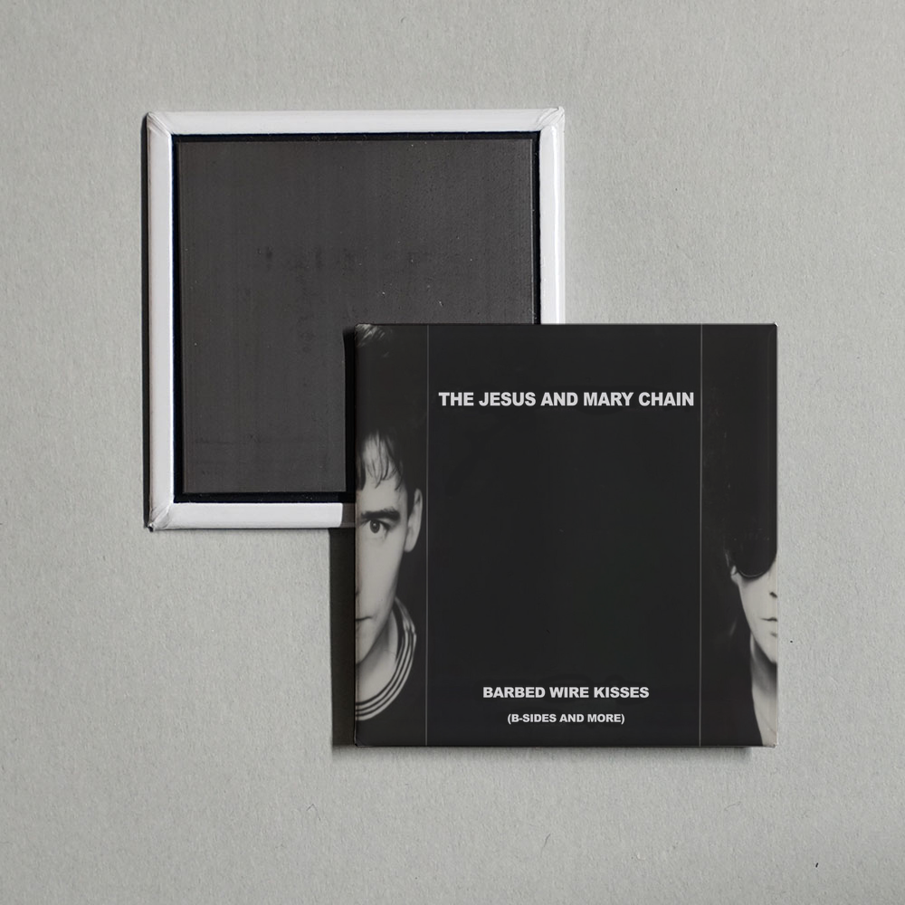 The Jesus and Mary Chain - Barbed Wire Kisses Album Cover Fridge Magnet