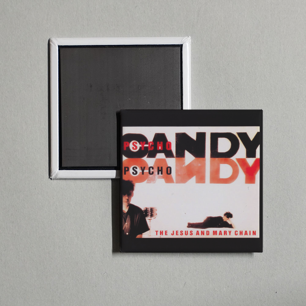 The Jesus and Mary Chain - Psychocandy Album Cover Fridge Magnet